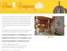 Tablet Screenshot of claescompaen.nl